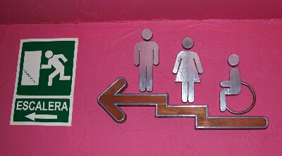 Salida de emergencia por escaleras Salida de emergencia por escaleras