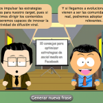Generador de charlas sobre Social Media